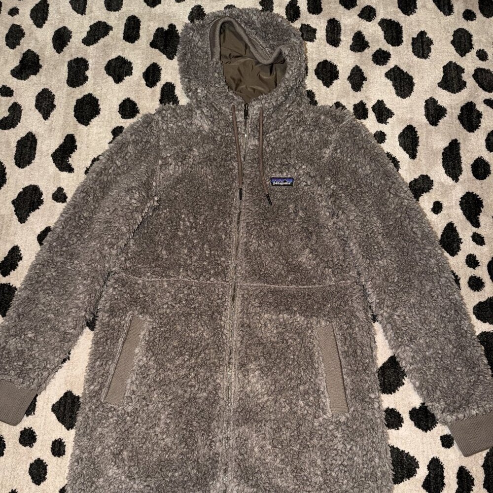 Patagonia Dusty Mesa Parka Jacket Furry Taupe M